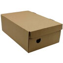 (APOSITV)シューズボックス ダンボール レディース 蓋つき 靴収納 1足用 5枚セット 290×190×100