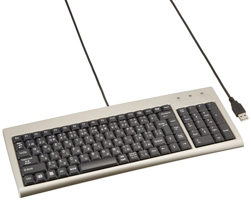 サンワサプライ スリムキーボード 105キー