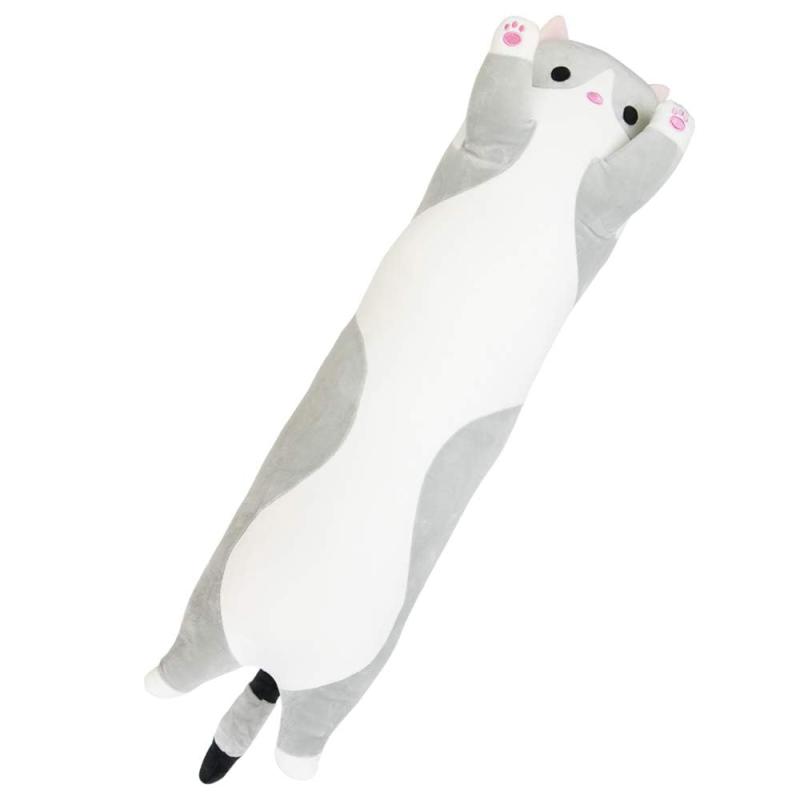 彩耀堂 【製品書付き】 ねこちゃん抱き枕 ねこ縫い包み ふわふわ もこもこ 柔らかい クッション ぬいぐ..