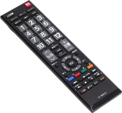 オーディオファン テレビリモコン 東芝用CT-90422 設定済み 互換性 液晶テレビ 専用 スグに使える テレビ用リモコン (単4電池2本 別売) CT-90422 オーディオファン テレビリモコン 東芝用CT-90422 設定済み 互換性 液晶テレビ 専用 スグに使える テレビ用リモコン (単4電池2本 別売) CT-90422