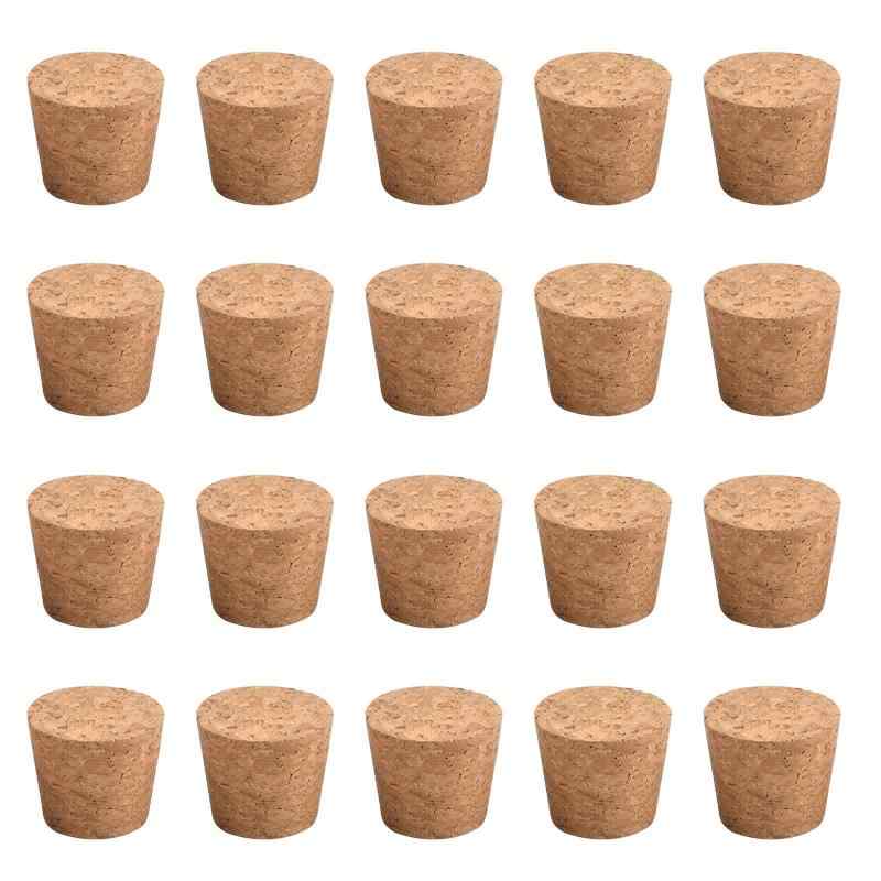 INCRWAY天然コルク栓ワインやビール瓶用の大小ガラス栓100本 novolstore-10819713 novolstore サンプル画像2