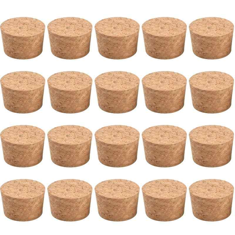 INCRWAY天然コルク栓ワインやビール瓶用の大小ガラス栓100本 novolstore-10819713 novolstore サンプル画像3