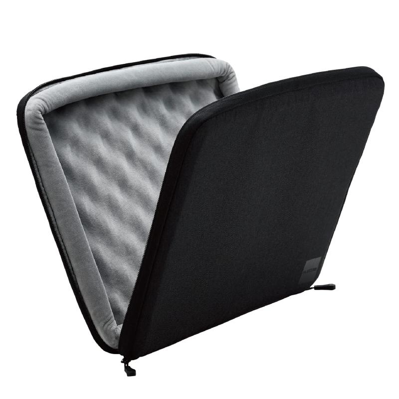 エレコム パソコンケース MacBook Air M2/M1MacBook Pro M2/M1 360度保護 表面撥水加工 ダブルファスナー仕様 ブラック