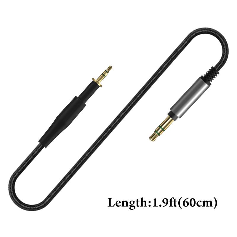 Geekria オーディオケーブル ナイロン編組互換性 オーディオコード アーカーゲーAKG Q460, K480, K430, K450, K451, K452, ジェイビーエル JBL J55, J55a, J55i, J88, J88a, J88i
