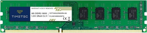 Timetec タイムテック デスクトップPC用メモリ DDR3L 1600MHz PC3-12800/PC3L-12800 240 Pin 1.35V Timetec タイムテック デスクトップPC用メモリ DDR3L 1600MHz PC3-12800/PC3L-12800 240 Pin 1.35V