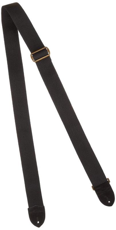 [フェンダー] ストラップ Cotton/Leather Strap, Black
