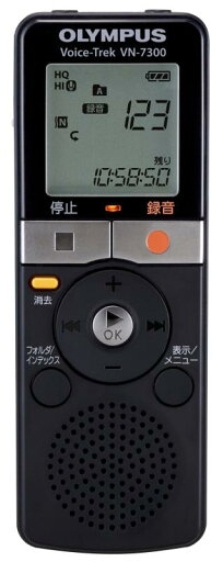 OLYMPUS ICレコーダー Voice-Trek VN-7300 ブラック 2GB かんたんメモ録 VN-7300 OLYMPUS ICレコーダー Voice-Trek VN-7300 ブラック 2GB かんたんメモ録 VN-7300