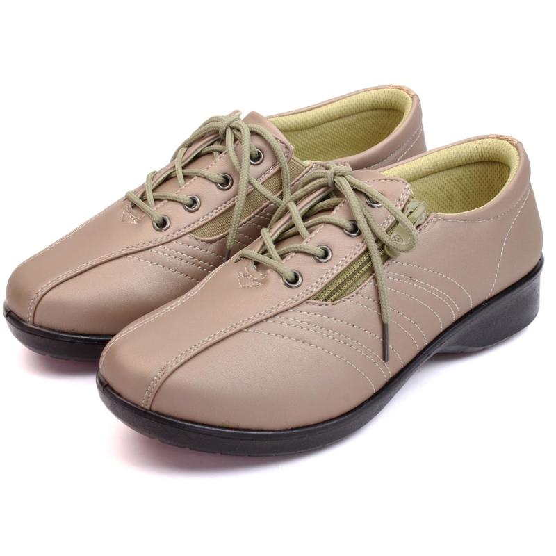 [セレブル] Rakuchin comfort らくちん コンフォートシューズ レディース おしゃれ 幅広 5e 超ゆったり 軽量 防滑 歩きやすい ミセス サイドファスナー付き