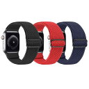 Huamanlou コンパチブル Apple Watch バンド 38mm 40mm 41mm 42mm 44mm 45mm アップルウォッチ バンド ナイロン...