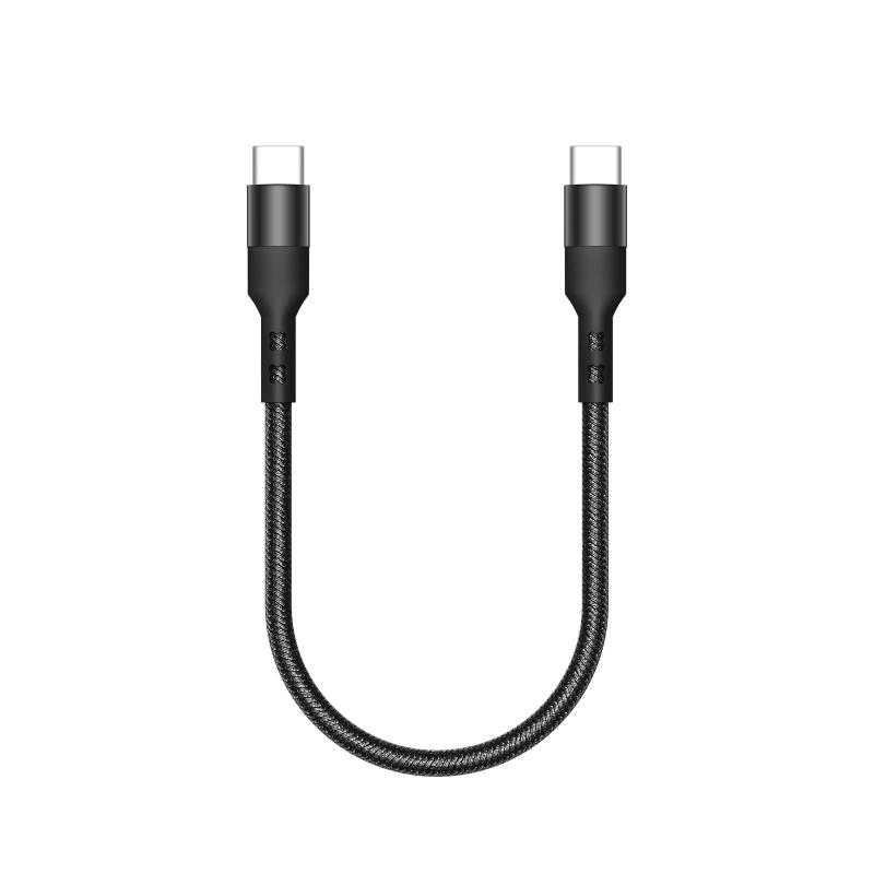 USB C ケーブル 0.5m 【USB PD対応/ 60W 急速充電】Type C (USB C to USB C) ケーブル 50cm 高耐久ナイロン スマートフォン、タブレット、ノートパソコンのタイプc機種に対応【ビデオ出力非対応】