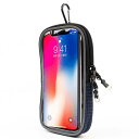 Shoebill アウトドアポーチ スマホポーチ リュック取り付け カラビナ付き リュック 登山 防水 入れたまま操作