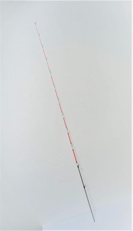 筏カセ竿 ハーフチタン 筏竿 ソリッド穂先 先径0.4mm 元径2.8mm 全長55cm