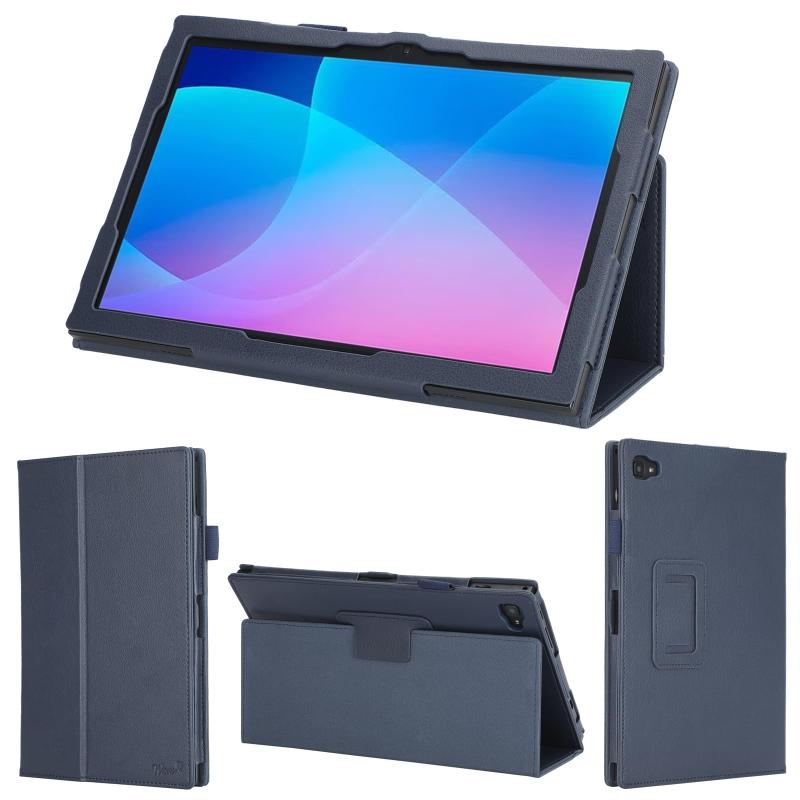 wisers aiwa JA2-TBA1002 専用タブレットケース 10.1インチ 対応 (タッチペン・保護フィルム 付き/スタンドタイプ) タブレットカバー 2023 新型