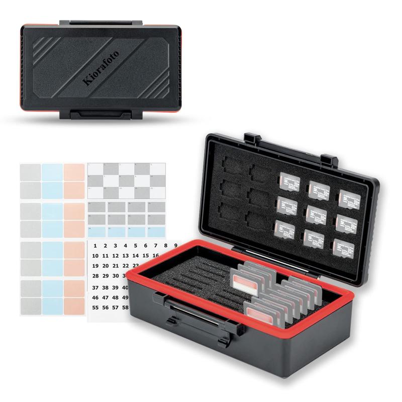 Kiorafoto メモリカードケース