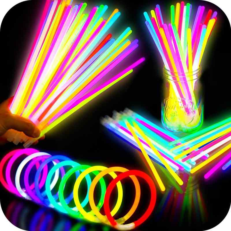 50本 【ルミカ】光るブレスレット 10色 光る ブレスレット ジョイント セット 縁日 景品 問屋 子供 大..