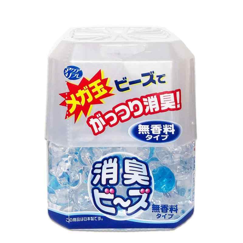 ライオンケミカル アクアリフレ メガ玉 消臭 ビーズ 本体 無香料 320g (室内・トイレ・ペット用)
