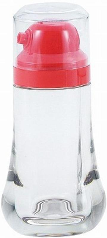 小林樹脂工業 健康醤油さし ポッタンα 赤 本体ビン:AS樹脂 日本 PSYE901