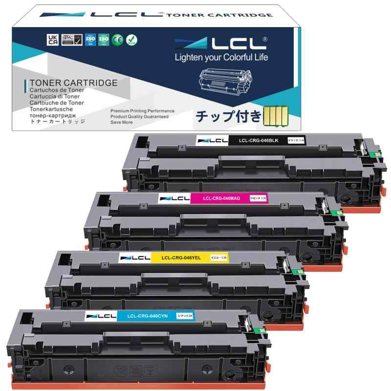 LCL Canon用 互換トナーカートリッジ CRG-046 4色