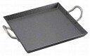 キャプテンスタッグ バーベキュー用 鉄板 カセットコンロ用グリドル ファイバーライン M-6691M-6691(4)