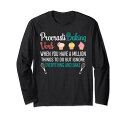 Procrastibaking - Funny Cupcake Baking Baker 長袖Tシャツ