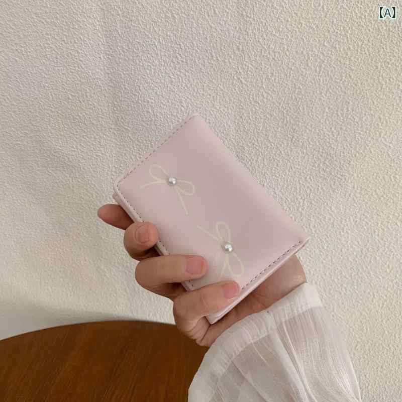 レディース 財布 かわいい 蝶結び ピンク ホワイト パープル グリーン ブルー ブラ...