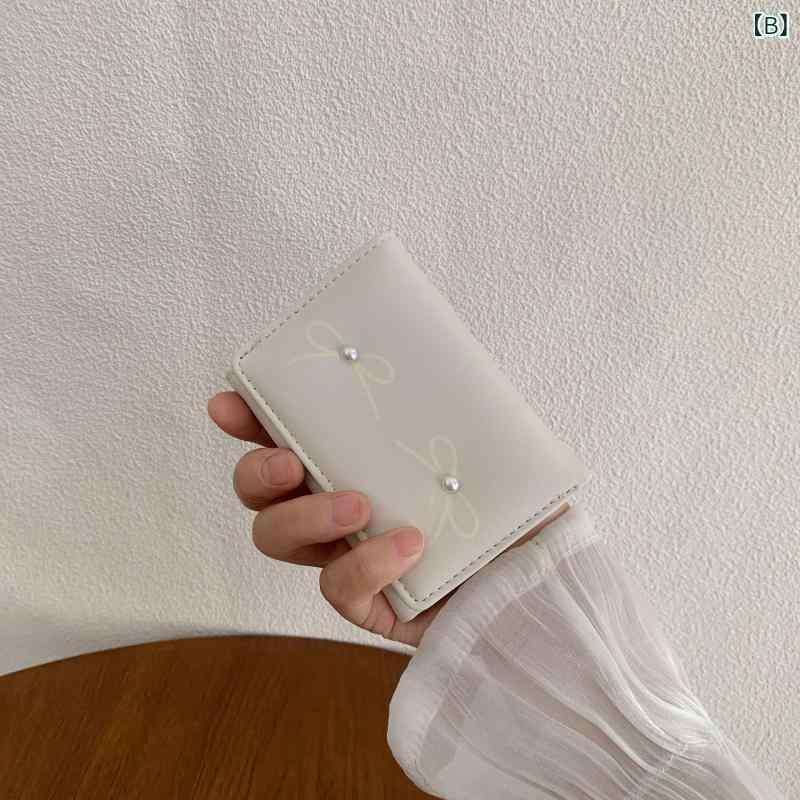 レディース 財布 かわいい 蝶結び ピンク ホワイト パープル グリーン ブルー ブラ...