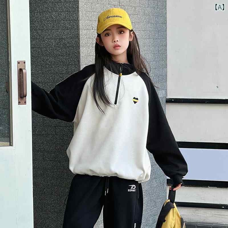 ブランド: その他商品番号: 251TS10供給カテゴリー: スポット対象性別: 女性のスタイル: 動き出身地: その他年齢層に適しています: 中高年(8歳以上、140cm以上)適した季節: 春と秋リアルショットの写真: モデル付きの実際のショット発売年と季節: 2025年春平旋針間隔12～14針/3cm: はい主な生地構成: 綿主な生地成分の含有量: 61.5セキュリティレベル: カテゴリーB色: ライスとブラック適切な身長: 140,150,160,170,180IP認証の有無: その他製品カテゴリー: 子供用スウェットシャツ