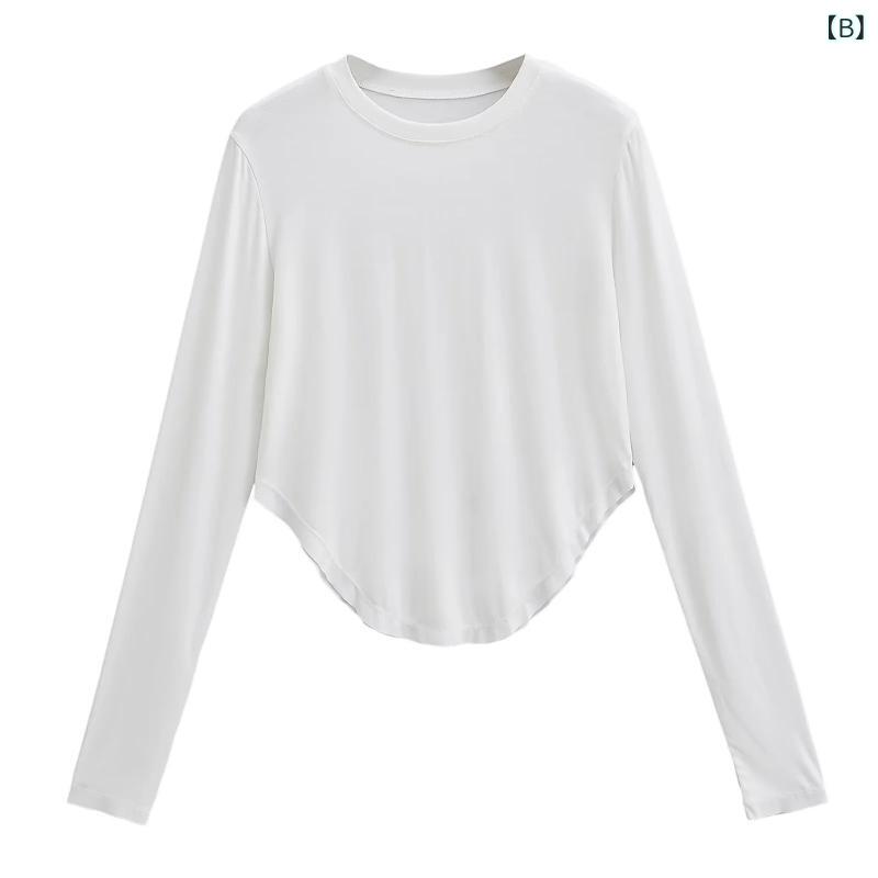 レディース Tシャツ ゆったり ロングスリーブ トップス 垂れ感 防紫外線 スポーツ ...