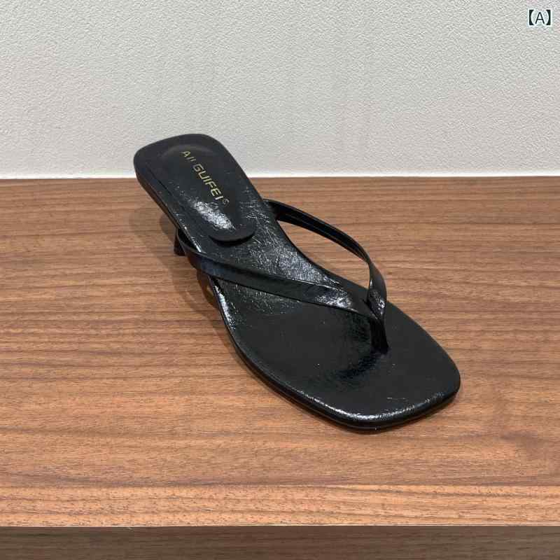 ・カテゴリ: ビーチサンダル・カラー展開: ブラック、オフホワイト、イエロー、レッド、レオパード・サイズ展開: 35、36、37、38、39、40・アッパー素材: マイクロファイバー・スタイル: 韓国風・つま先形状: スクエアトゥ・ソール素材: ゴム・ライニング素材: PU