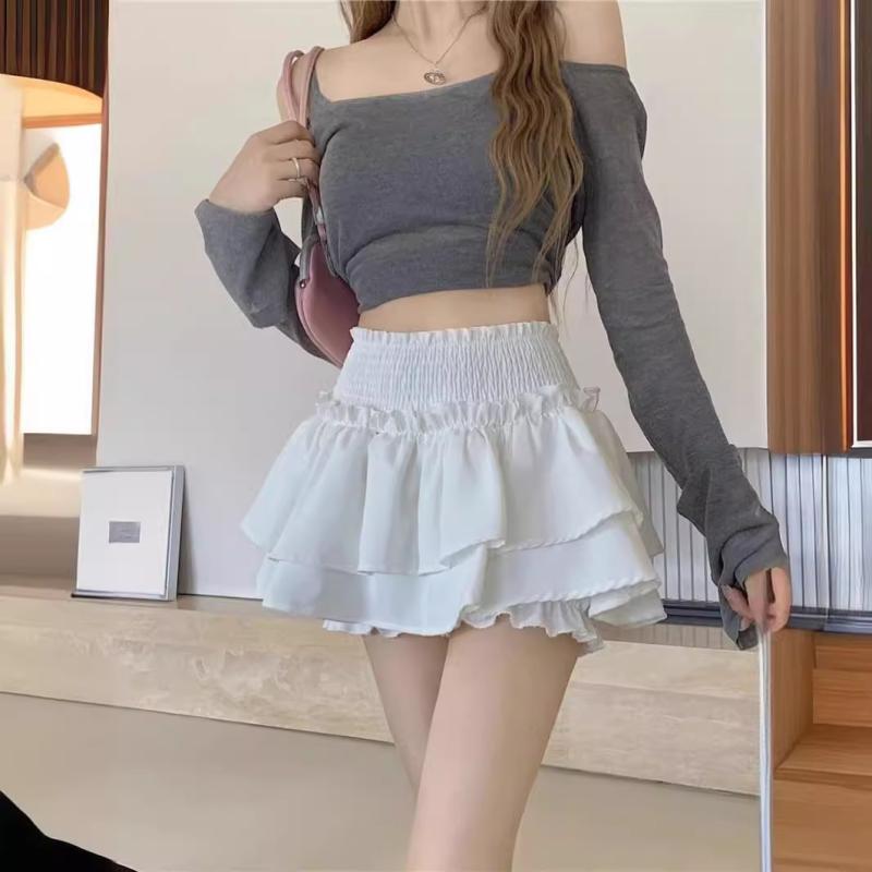 ・カテゴリ: 半身裙・スタイル: 通勤風、気質エレガント・柄: 人物・シルエット: Aライン・着丈: ミニ丈・デザイン特長: プリーツ、形態安定加工・素材: ポリエステル・カラー展開: ブラック、ホワイト・サイズ展開: XS、S、M、L、XL、XXL、3XL、4XL