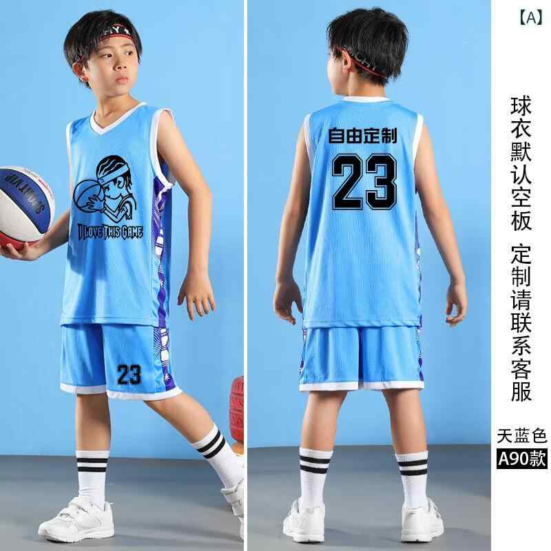 バスケットボール ウェア 上下セット 男の子 女の子 キッズ ジュニア スポーツ 練習着 ユニフォーム タンクトップ ハーフパンツ ノースリーブ オールシーズン 吸汗速乾 チーム 部活 通学 運動会 ブルー レッド ブラック