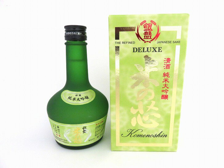 銀盤　超特撰 米の芯 純米大吟醸(カートン入)300ml