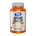 ★楽天Now Foods公式販売店★ アミノコンプリート 120粒 ベジカプセル ナウフーズSports Amino Complete 120 Veg Capsules