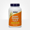 【NowFoods公式販売店】 ナウフーズ スーパー オメガ 3-6-9 1200 mg 180粒【Now Foods】Super Omega 3-6-9 1200 mg 180 CAP その1