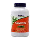 ★楽天Now Foods公式販売店★ カイエン 500mg 250粒 ベジカプセル ナウフーズ【Now Foods】Cayenne 500 mg 250 Veg Capsules