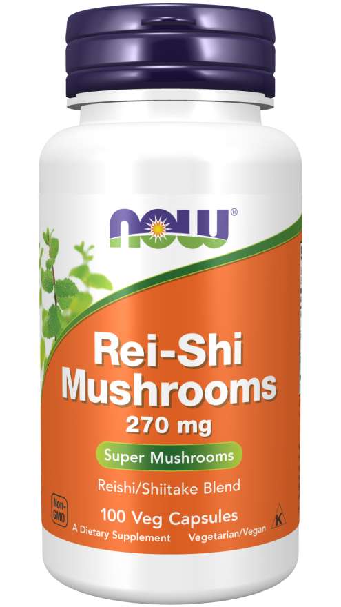 ★楽天Now Foods公式販売店★ レイシ マッシュルーム 270mg 100粒 ベジカプセル キノコ ナウフーズ【Now Foods】Rei-Shi Mushrooms 270mg 100 Veg Capsules