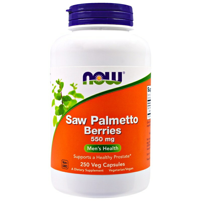 ŷNow FoodsŹ ʥա ѥå ٥꡼ (Υ䥷) 550mg 250γNow FoodsSaw Palmetto Berries 550 mg 250 Veggie Caps