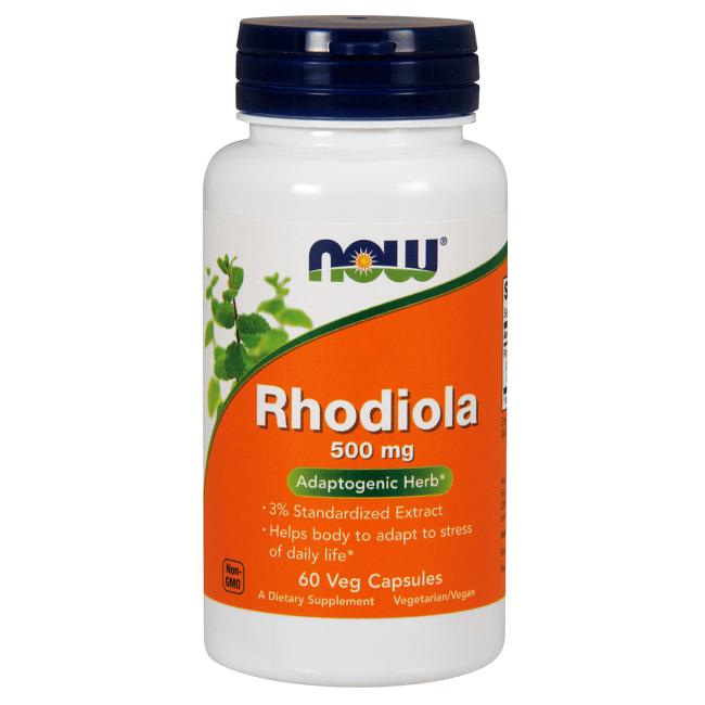 ★楽天Now Foods公式販売店★ ナウフーズ ロディオラ 500mg 60粒 カプセル【Now Foods】Rhodiola 500mg 60Veg Capusules