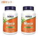 ★楽天Now Foods公式販売店★ 2個セット マカ 500mg 250粒 カプセル ナウフーズ【Now Foods】Maca 500mg 250cap