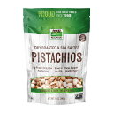 ★楽天Now Foods公式販売店★ ナウフーズ リアルフード ロースト ピスタチオ 海塩入り 340g Roasted Pistachios with Sea Salt 12 oz