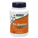 ★楽天Now Foods公式販売店★ トリアミノ 120粒 カプセル マルチアミノ酸 ナウフーズ【Now Foods】Tri-Amino 120CAPS