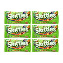 【送料無料】 6個セット キャンディー サワー 51g スキットルズ 飴 お菓子 スナック【Skittles】Skittles, Sour 1.80 OZ