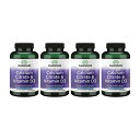 【送料無料】4個セット クエン酸カルシウム ビタミンD3 250粒 タブレット スワンソン【Swanson】Calcium Citrate & Vitamin D3, 250 Tablets