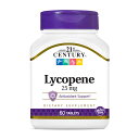 【送料無料】リコピン 25mg 60粒 タブレット 21センチュリー【21st Century】Lycopene 25 mg, 60 Tablets(4)