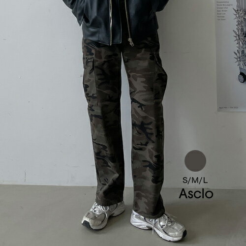 ASCLO(エジュクロ)Dro Military Camouflage Pants (7211)韓国 韓国ファッション　カモフラ カーゴパンツ3rdspring2【7】※メール便不可【送料無料】のサムネイル