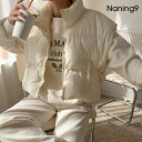 【SALE】NANING9(ナンニング)ハイネックペディンベスト【10/27up_ka】韓国 韓国ファッション レディース トップス ベスト ダウン ダウンベスト ハイネック ゆったり らくちん あったかい 大人 カジュアル 着回し 秋 冬 レディース ファッション【5】※メール便不可