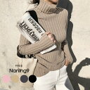 NANING9(ナンニング)パステルカラータートルネックニット韓国 韓国ファッション レディース トップス セーター 冬服 インナー 着回し ハイネック 防寒 ★