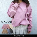N.Vogue(エヌヴォーグ)シンプルトレーナー【3/18u...