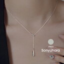 SONA(ソナ)ドロップチェーンネックレス韓国 ファッション レディース 20代 30代 40代