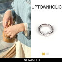 UPTOWNHOLIC(アップタウンホリック)3連リング【1/30up_mo】韓国 韓国ファッション リング 指輪 3連リング ゴールド シルバー アクセサリー プチプラ ジュエリーレディース ファッション【7】※メール便不可